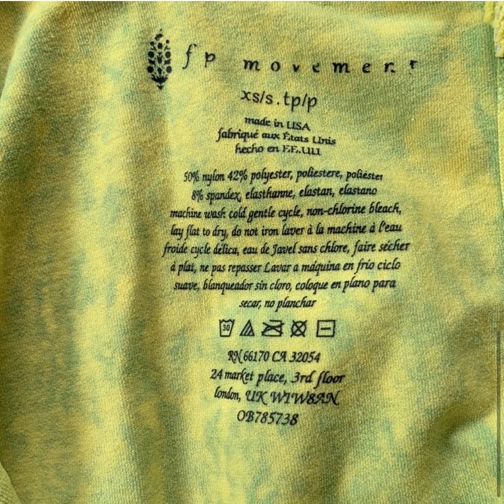 NWOT FP Free People Movement Good Karma Onesie Sz XS/S - Picture 2 of 6